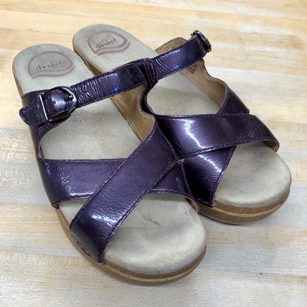 Dansko Purple Sandals Size EUR 38